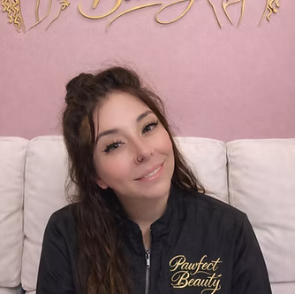 Mihsha, groomer at Pawfect Beauty Las Vegas